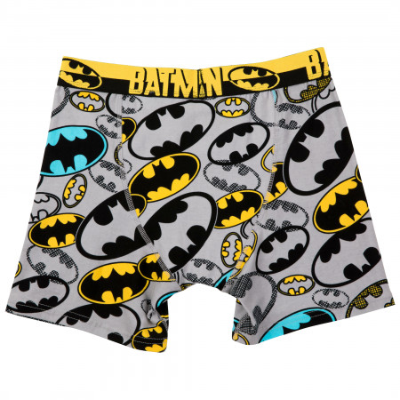 Batman Multicolor Symbols Boxer Briefs